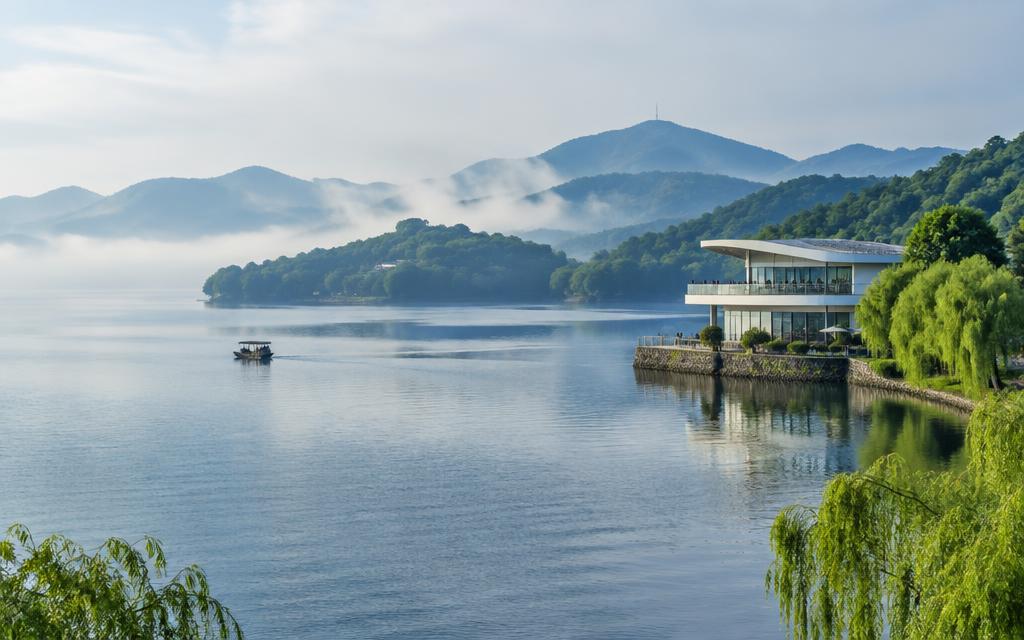 東錢湖湖光山色