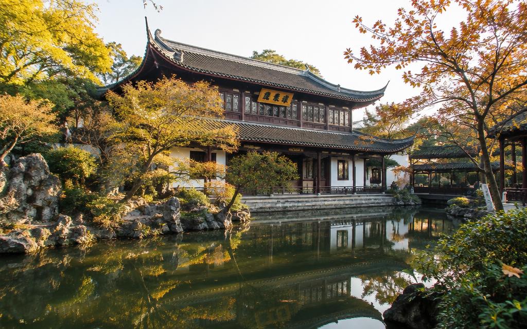 天一閣博物院園林景色